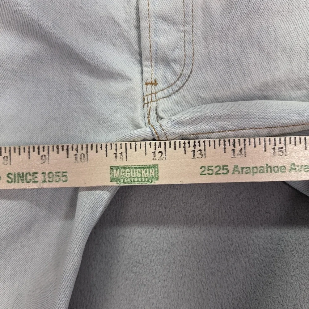 Vintage Levis 501 Jeans Mens Light Wash Button USA Faint‎ Stains 90s Fits 34x29